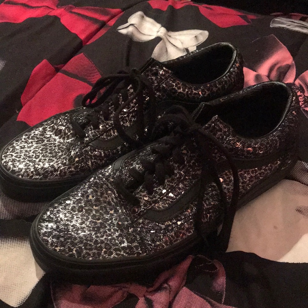 NWOT Animal Print Vans